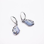 Kolczyki z niebieskim uleksytem