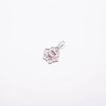 Zawieszka z uleksytem fioletowym KWIAT