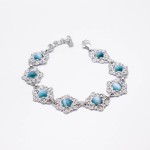 Bransoletka z uleksytem morskim KWIAT