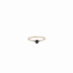 Pierścionek zaręczynowy BLUE SKY z szafirem 0,2ct